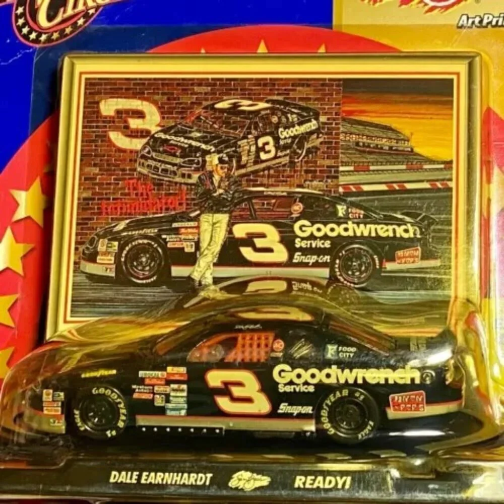 Dale Earnhardt Sam Bass Art Print Winners‎ Circle NASCAR #3 Limited Edition 1:43